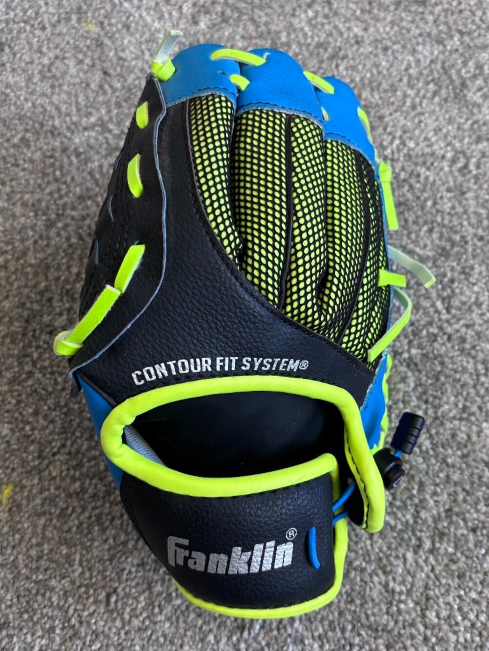 Franklin Teeball Glove - 9.0 Inch LEFT Hand Throw - Blue